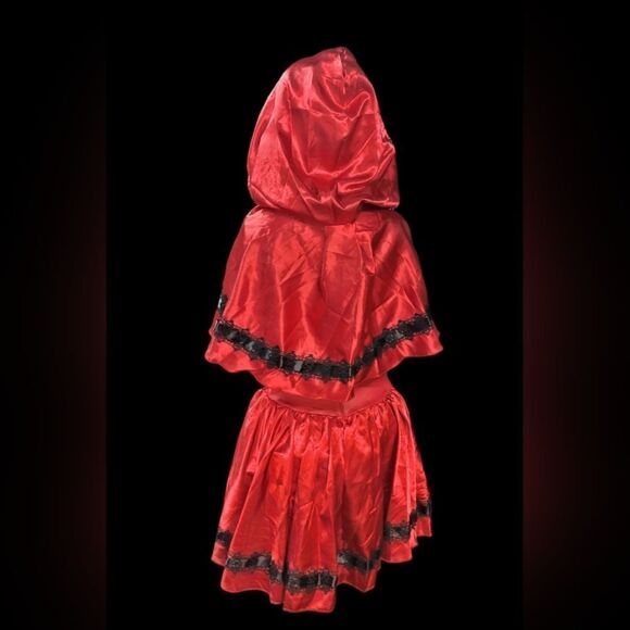 Leg Avenue Gothic Red Riding Hood Halloween Costume Women's Size Small - Picture 3 of 11